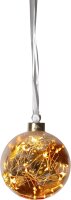 Weihnachtskugel Eglo beleuchtet LED 10 cm Amber...