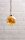 Weihnachtskugel Eglo beleuchtet LED 10 cm Amber Batterie-Betrieb Timer Deko