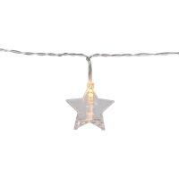 Lichterkette Eglo LED 10 Sterne Weihnachtsdekoration...