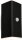 Akku-Leuchte Briloner Wandleuchte 6 Watt LED IP44 Schwarz Sensor Wandlampe