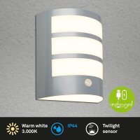 Akku-Leuchte Briloner Außenlampe 5,8 Watt LED...