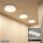 LED Einbauspots, Weiß, Bohrloch 5,6 cm, 3x3W, 350lm, 3000K, IP44, Ø 7,5 cm – Briloner
