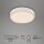 LED Einbauspots, Weiß, Bohrloch 5,6 cm, 3x3W, 350lm, 3000K, IP44, Ø 7,5 cm – Briloner