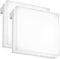 Spiegelleuchte Briloner 2 x 3 Watt LED Weiß...
