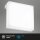 Spiegelleuchte Briloner 2 x 3 Watt LED Weiß Schrankaufbau-Leuchte 2-in-1 Lampe IP44