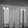 Spiegelleuchte Briloner 2 x 3 Watt LED Weiß Schrankaufbau-Leuchte 2-in-1 Lampe IP44