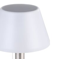 Solar-Leuchte Eglo Z_Solar 2 Watt LED Zugschalter 3-Stufen-Dimmer Tischlampe 20 cm