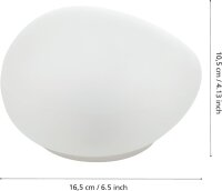 Solarleuchte Eglo Stein Z_Solar 16,5 cm Gartenleuchte Glas  Dekolampe