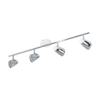 Strahler Eglo Moncalvio 1 Spot 4 x 5 Watt LED GU10 Chrom...