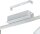 Strahler Eglo Vergiano 2 x 5 Watt LED dimmbar über Schalter Deckenlampe Weiß Nickelmatt Spot Deckenleuchte
