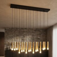Deckenleuchte Eglo Estanterios 16 x 3 Watt LED Gold...