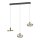 Pendelleuchte Eglo Brest 26 Watt LED Schwarz - Gold Pendellampe 3-Stufen-Dimmer Hängelampe