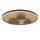 LED Deckenleuchte Reims, Schwarz / Holz, 40 Watt, Ø 60 cm – Eglo