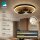 Deckenleuchte Eglo Reims 26 Watt LED Holz Schwarz 40 cm Deckenlampe 3-Stufen-Dimmer