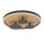 LED Deckenleuchte Reims, Schwarz / Holz, 26 Watt, Ø 40 cm – Eglo