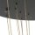 Pendelleuchte Eglo Trepuco 8 x 4,2 Watt LED Schwarz Messing 78 cm Pendellampe dimmbar