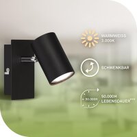 Strahler Briloner 2,5 Watt Spot Schwarz...