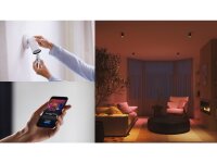 Philips Hue Leuchtmittel Essential GU10 LED 4,7 Watt Smart RGB & CCT