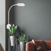 LED Wandleuchte Bettleuchte, Weiß, 6 Watt, 650lm, 3000K, Touchdimmer – Briloner
