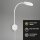 LED Wandleuchte Bettleuchte, Weiß, 6 Watt, 650lm, 3000K, Touchdimmer – Briloner