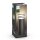 Sockelleuchte Philips HUE Lucca 9 Watt LED Smart Anthrazit Außenleuchte 2700K