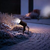 Erweiterung Außenleuchte Philips HUE Lily 8 Watt LED Smart RGBW IP65 Schwarz