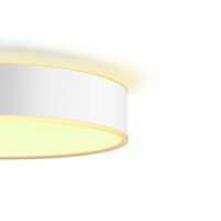 Deckenleuchte Philips HUE Enrave M 19,2 Watt LED Smart + Dimmschalter Deckenlampe Weiß 38 cm