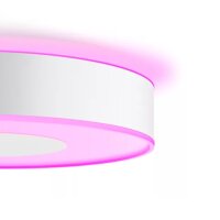 Deckenleuchte Philips HUE Xamento M 33,5 Watt LED Smrt Weiß Deckenlampe RGBW 38 cm