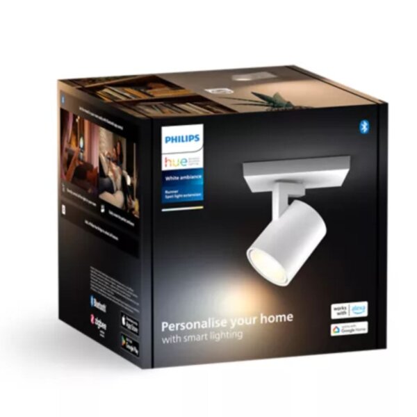 Strahler Philips HUE Runner 4,2 Watt LED Smart Spot Weiß
