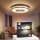 Deckenleuchte Philips HUE Being 22,5 Watt LED Smart Deckenlampe mit Dimmschalter Aluminium 35 cm