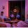 Philips Hue Leuchtmittel E27 6,5 Watt LED Smart Globe Ellipse RGBW 18,5 cm mundgeblasenes Glas