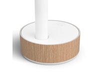 B-Kartonage! Philips Hue Tischleuchte White & Color Ambiance Gradient Signe 12 Watt LED Smart Home Tischlampe Weiß Holz