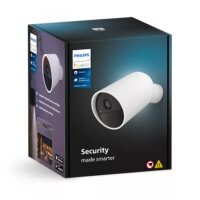 Kamera Philips HUE Secure Weiß  Batterie IP65 Nachtsicht 2-Wege-Sprechfunktion