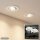 LED Einbauspots, Weiß, Bohrloch 6,8 cm, 2x4,9W, 480lm, 3000K, dimmbar, Ø 9 cm – Briloner