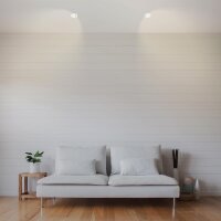 LED Einbaulampen, Weiß, Bohrloch 6,8 cm, 2x5W, 450lm, 3000K, schwenkbar, Ø 8 cm – Briloner