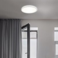 Deckenleuchte Briloner 18Watt LED 29 cm Rund Deckenlampe 4000K flack Backlight