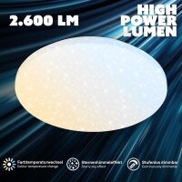 Sternenhimmel Briloner 24 Watt LED Fernbedienung 2600...