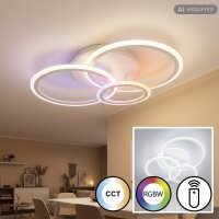 Deckenleuchte Fischer & Honsel Gelder 44,4 Watt LED...