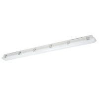 Feuchtraumleuchte Eglo Expert Prime 24 Watt LED Deckenleuchte IP65 118,8 cm IK08 Weiß