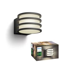 Außenleuchte Philips HUE Lucca Smart Anthrazit...