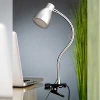 Klemmleuchte, Titanfarbig, 3 Watt, 28,5 cm – Briloner