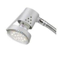 Briloner  LED Klemmlampe Silber Flexarm Warmweiß