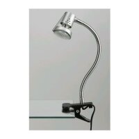 Klemmleuchte, Titan / Chrom, 3 Watt, 36 cm – Briloner