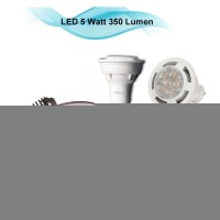 Einbauleuchte GTV Einbaulampe Downlight Nickelmatt f&uuml;r 12 V oder 230 V geeignet