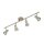 4-flammiger Deckenstrahler Sub, Nickelmatt, 4x3W, 3000K, 60,4 x 13,2 cm – Briloner
