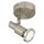 Wandstrahler Cool, Matt-Nickel, 3 Watt, schwenkbar, Ø 8 cm – Briloner