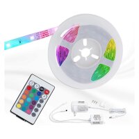 Briloner  LED RGB Lichtband 24W Fernbedienung Dimmbar...
