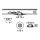 Briloner  Attach LED Downlight 3er Set Einbaulampe Chrom Deckenlampe