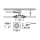 Einbauleuchte Briloner Attach LED Eckig Downlight 3er Set Deckenlampe Aluminium