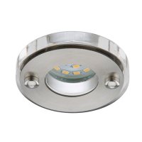 Briloner  Attach LED Downlight Deckenlampe Nickelmatt Metall Glas